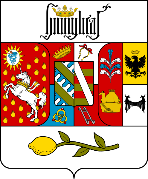 Coat of arms of the House of Borromeo.png