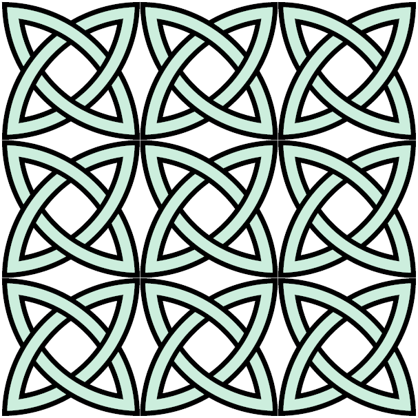 File:Solomon's knot carpet circular.png