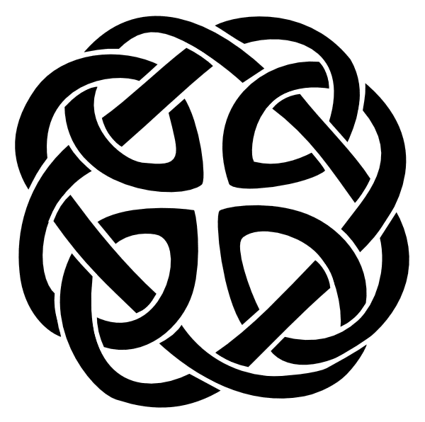 Quasi-Celtic two-loop link