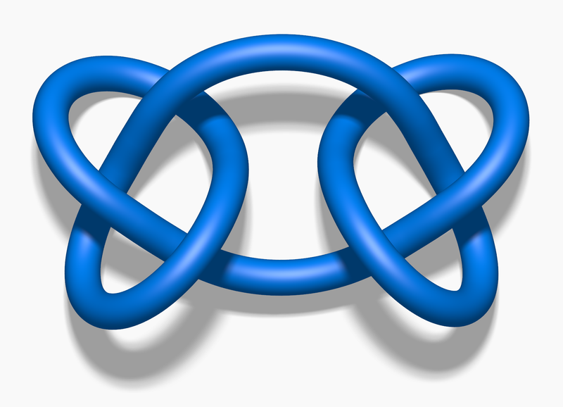 3D square knot